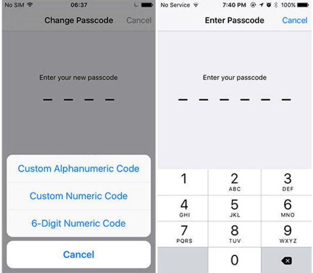 iOS 9 two-factor authentication