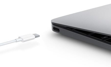 Apple MacBook with USB 3.1 Type-C