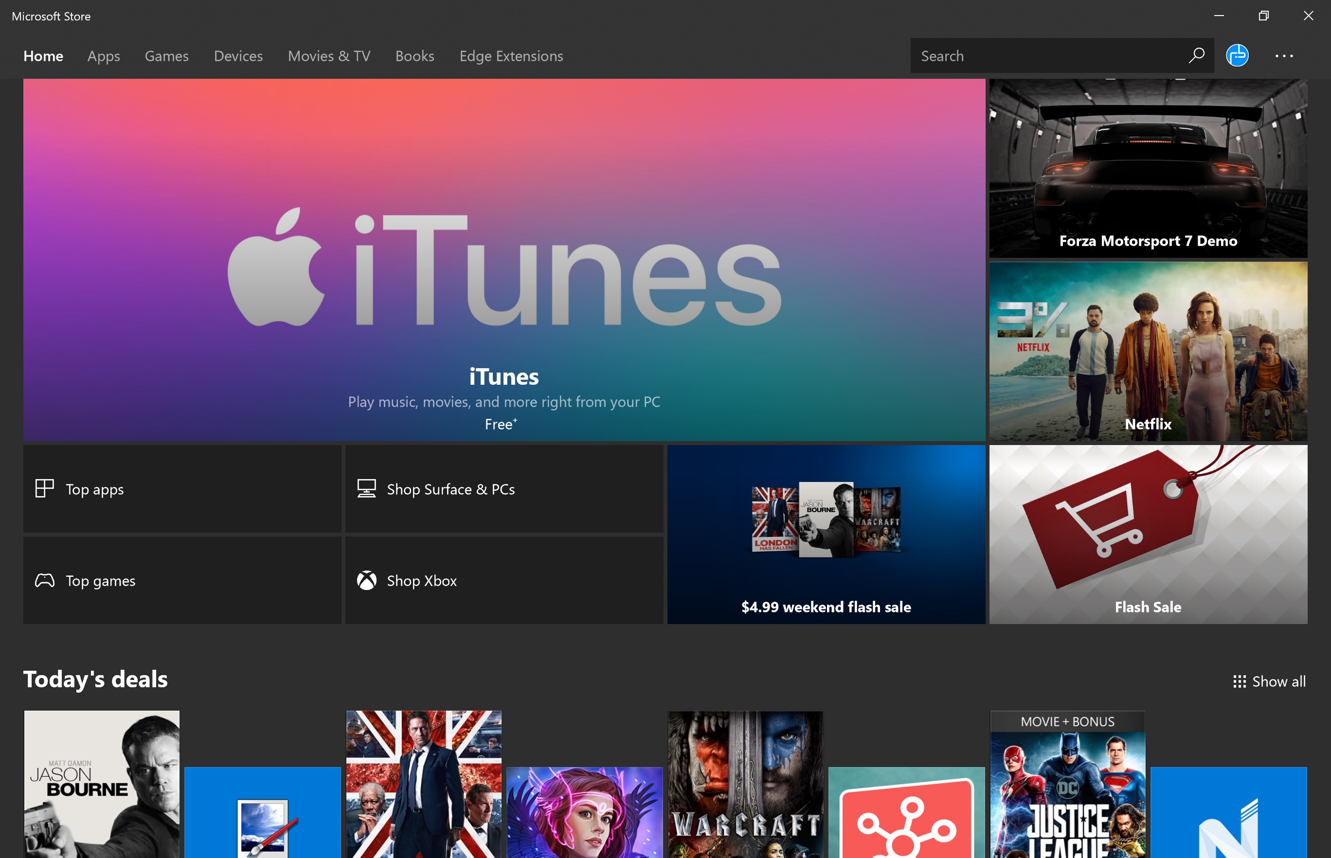 Apple iTunes hits the Microsoft Store with a Windows 10 App