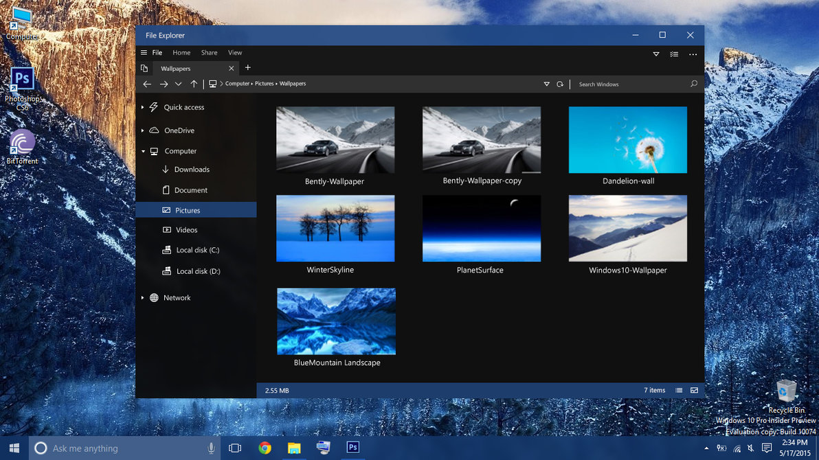 Making the case for a Windows 10 Dark Mode