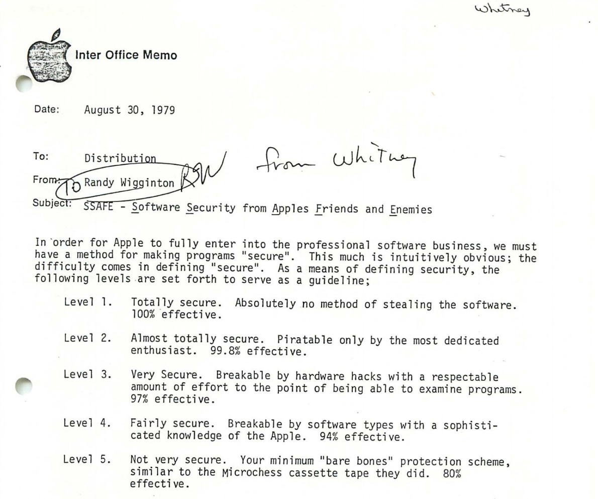 Historical Apple internal memos about future of Macs from late 1970s found at Goodwill