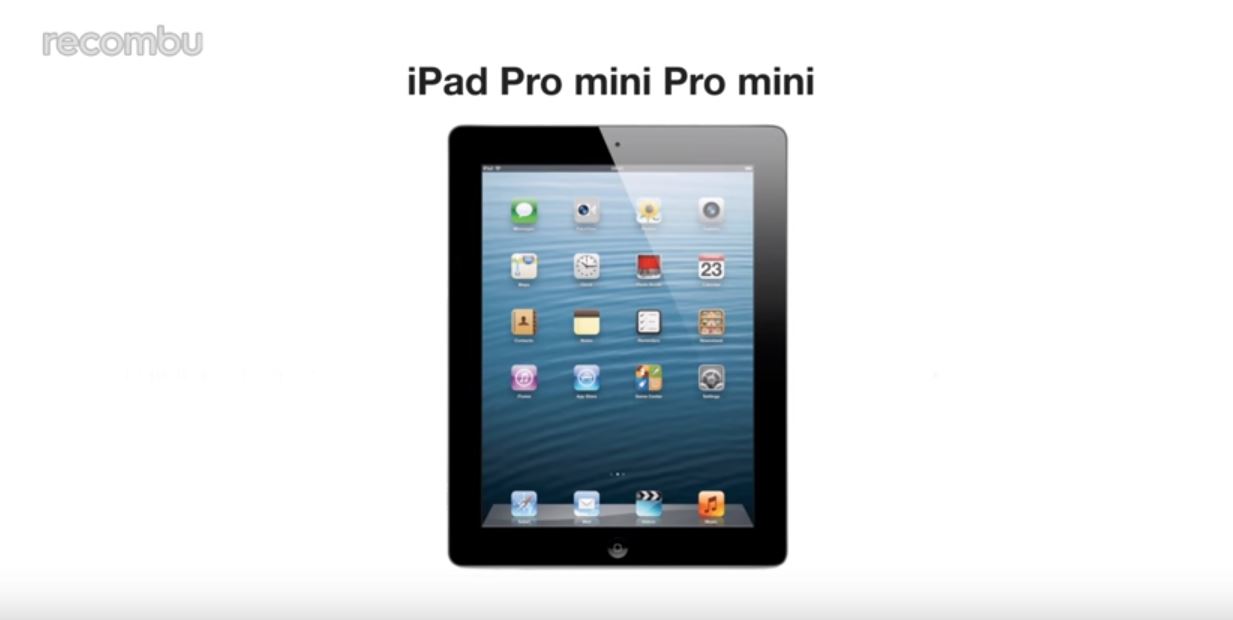 Apple iPad Pro Mini Pro, with 50 percent more Pro, and more Mini than ever before