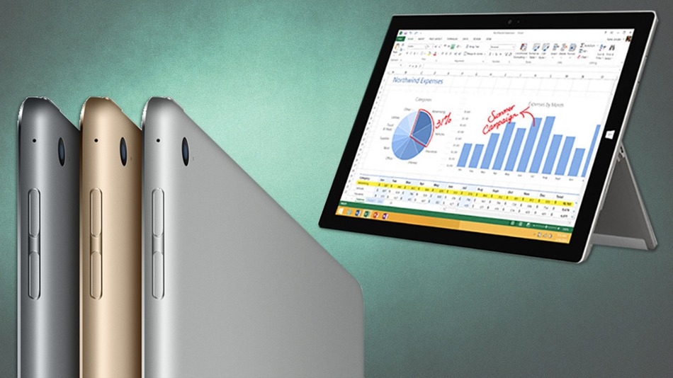iPad Pro and Microsoft Surface Pro 4 will save the PC market