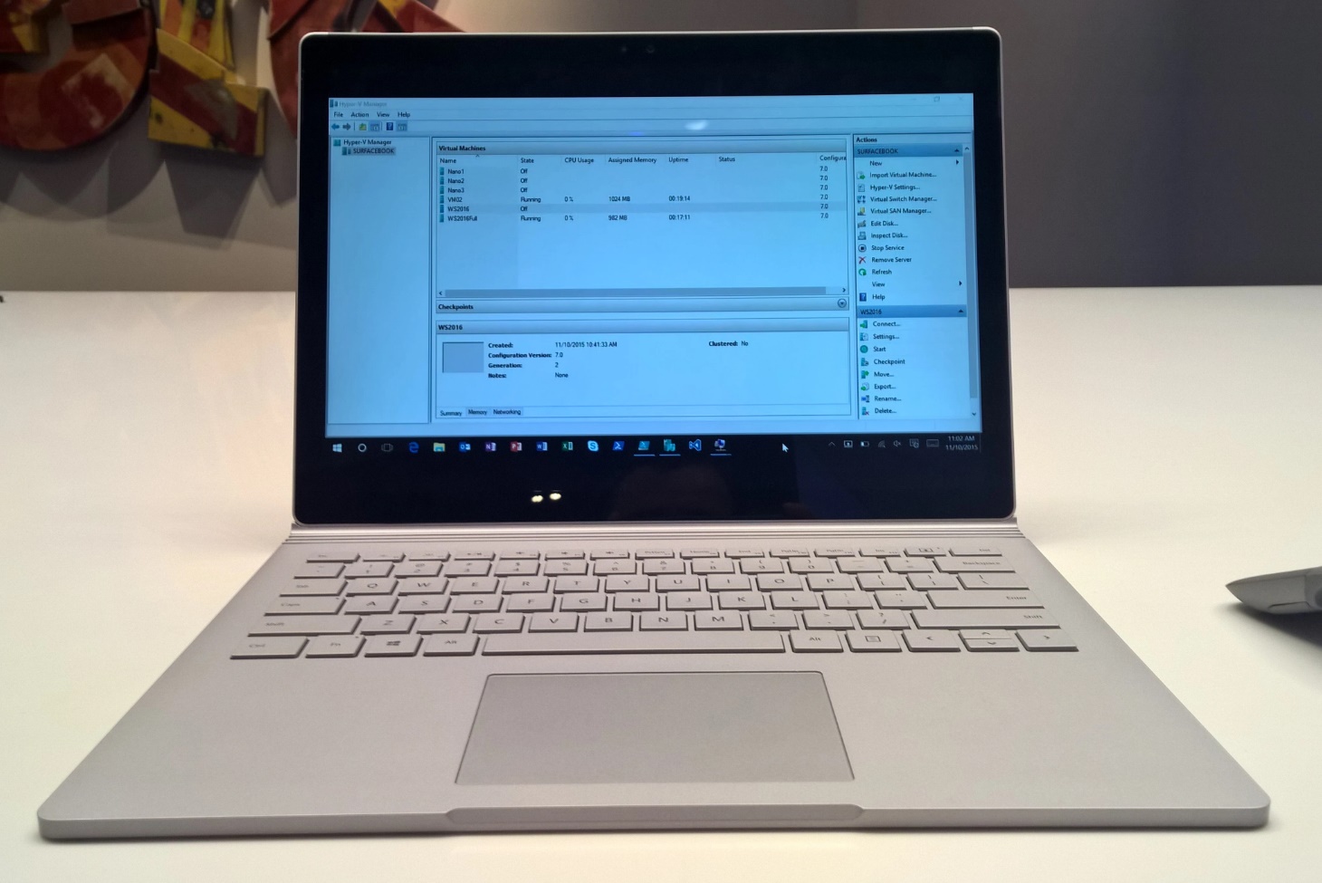 Pain and gain of running virtual machines on a Microsoft Surface Book