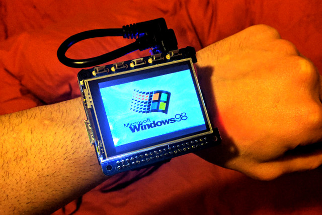 A Windows 98 PC on your wrist? Why not.
