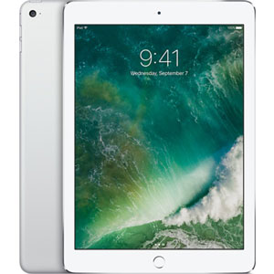 Apple iPad Wi-Fi + Cellular 128GB - Silver (MP2E2LL/A)