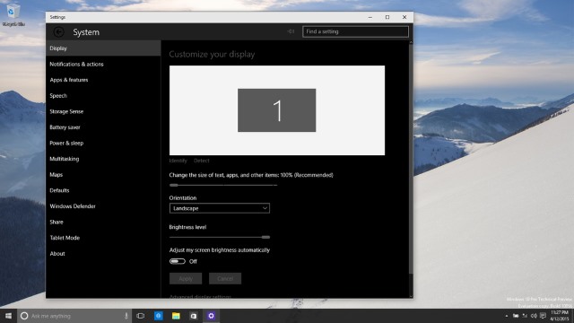 Microsoft Windows 10 Dark Theme