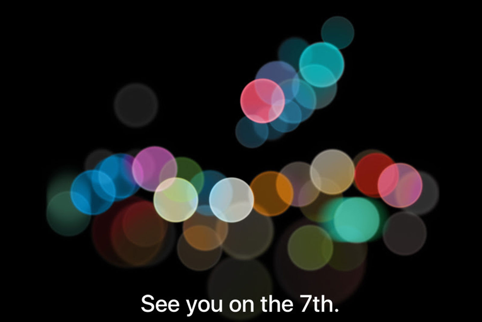 Apple event "See you on the 7th" to introduce the new iPhone and allegedly a new iPad Pro