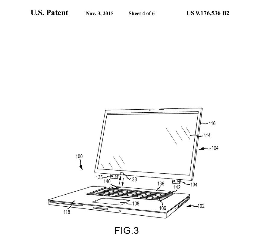 Apple patent for Surface Book-like device