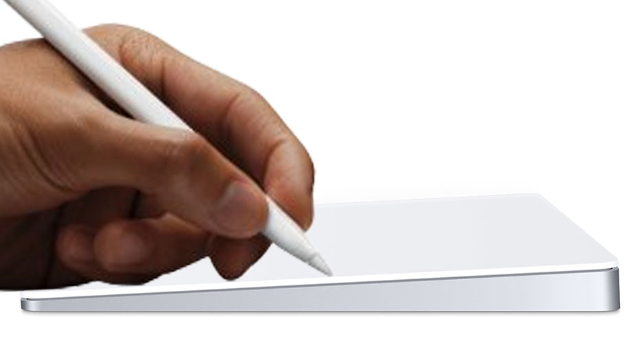 L'Apple Pencil bientôt compatible avec le Magic Trackpad ?