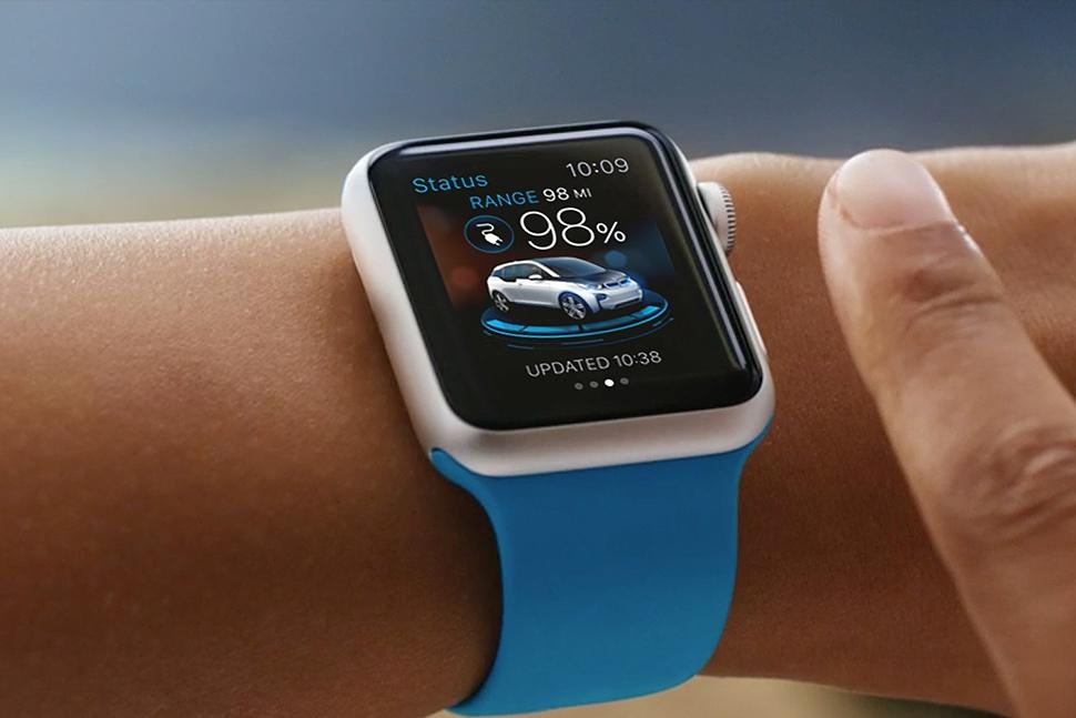 Apple Watch BMW i3 app