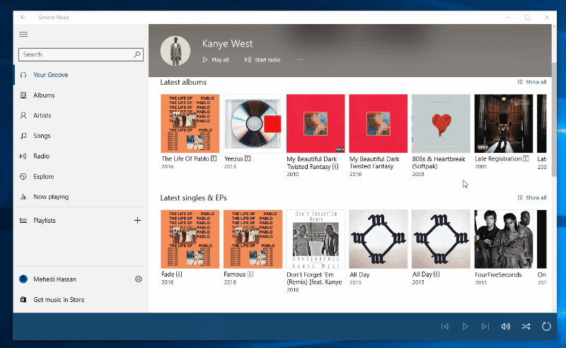 Windows 10 new UI
