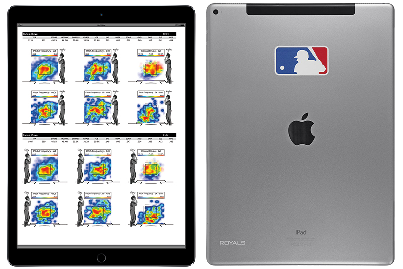 12.9 inch Apple iPad Pro used in dugouts by Major League Baseball