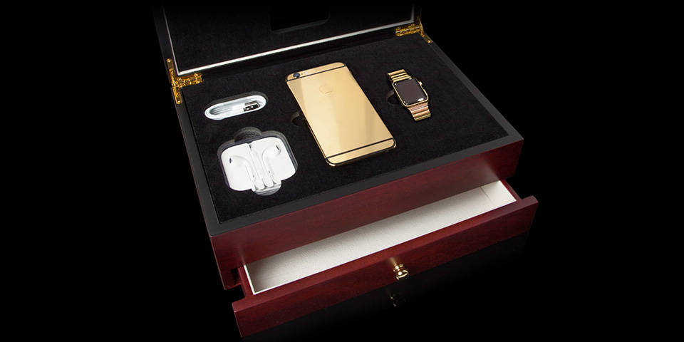 iPhone 6S gold plated