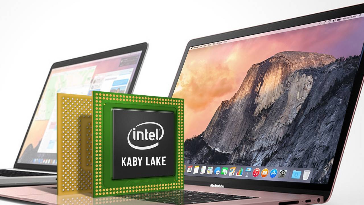 Apple MacBook Pro powered by Intel Kaby Lake CPU