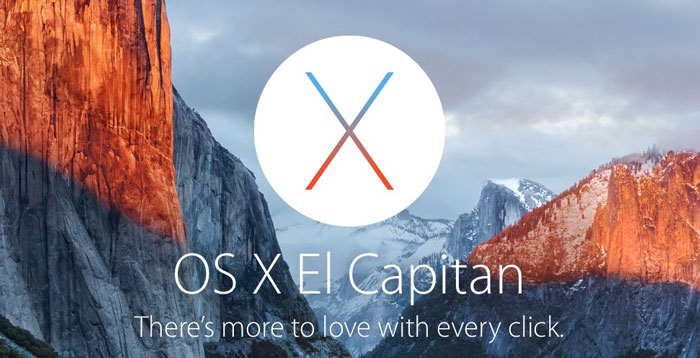 New Apple Mac with OS X El Capitan