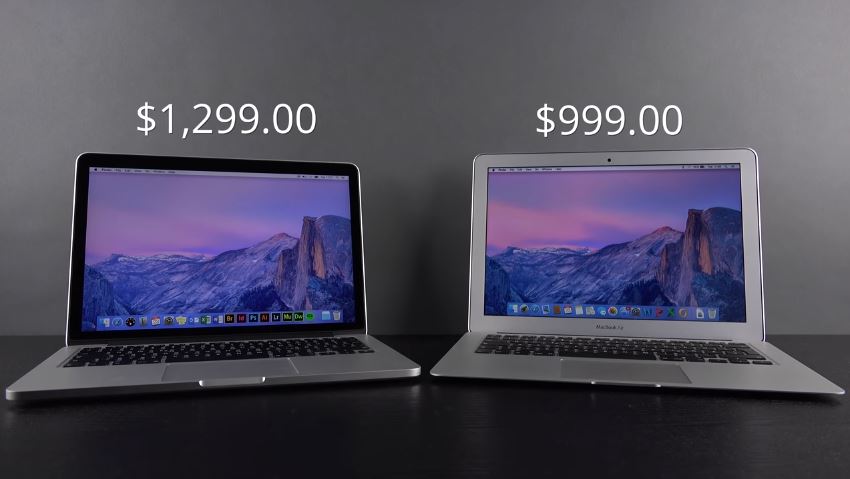 How long does the MacBook Air have before the 13 inch MacBook Pro kills it?