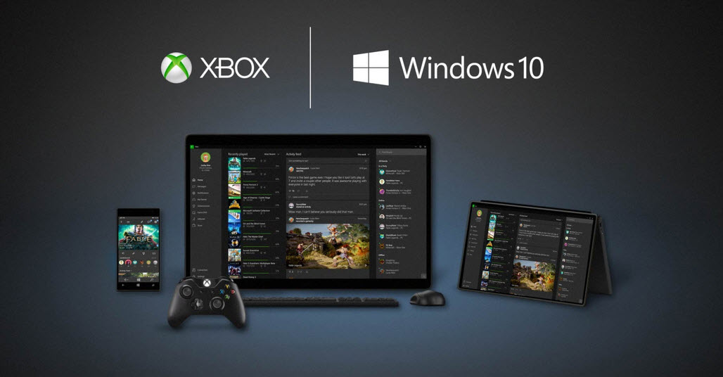 Microsoft Windows 10 and Xbox, one game on all devices