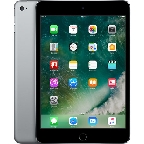 Apple iPad Mini 4 Wi-Fi + Cellular 32GB Space Gray MNWP2LL/A