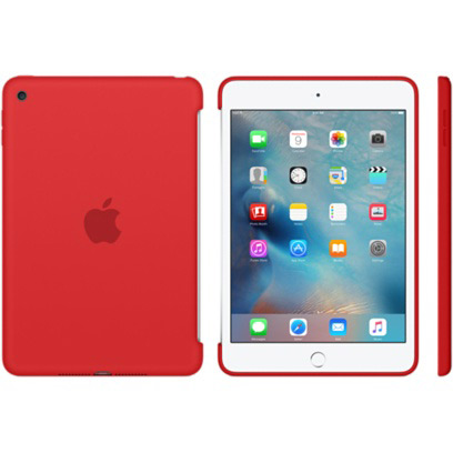 Apple iPad mini 4 Silicone Case Red MKLN2ZM/A