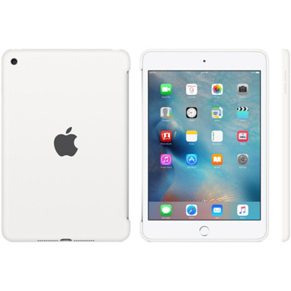 Apple iPad mini 4 Silicone Case White MKLL2ZM/A