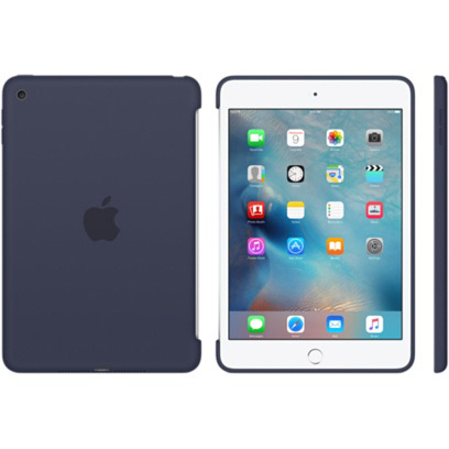 Apple iPad mini 4 Silicone Case Midnight Blue MKLM2ZM/A
