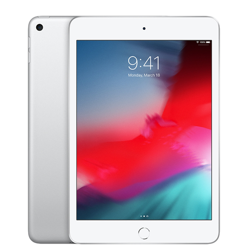 Apple iPad mini Wi-Fi 64GB - Silver (Early 2019) MUQX2LL/A
