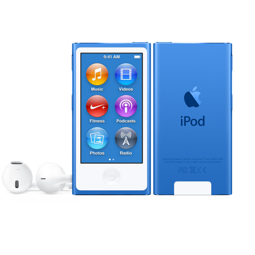 Apple iPod Nano 16GB Blue MKN02LL/A