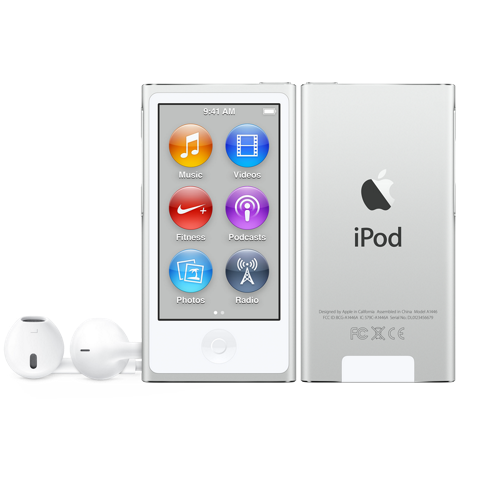 Apple iPod Nano 16GB Silver MKN22LL/A