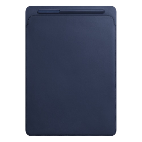 Leather Sleeve for 12.9-inch iPad Pro - Midnight Blue MQ0T2ZM/A