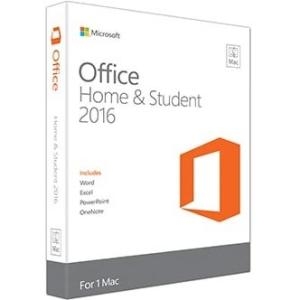 Microsoft Office Home and Student for Mac 2016 Box Pack GZA-00666
