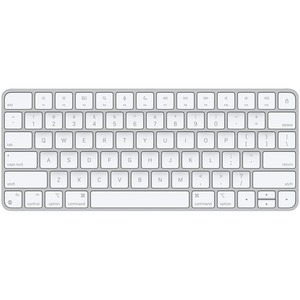 Apple Magic Keyboard - US English - Wireless Connectivity - Bluetooth - Lightning Interface Multimedia Hot Key(s) - English (US) - QWERTY Layout Apple Magic Keyboard, US English, white/silver, MK2A3LL/A