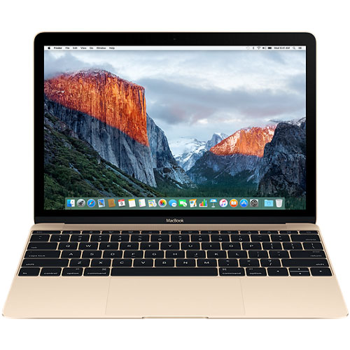 Upgraded MacBook Gold Retina Display
