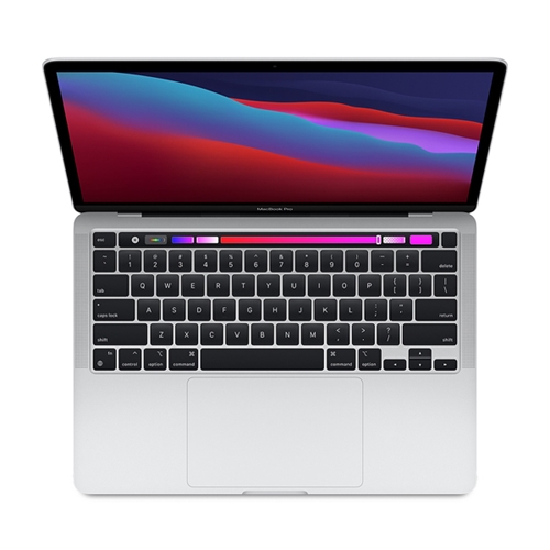 Apple 13-inch MacBook Pro with Touch Bar MYDA2LL/A: Apple M1 chip with 8-core CPU and 8-core GPU, 256GB - Silver (Late 2020)